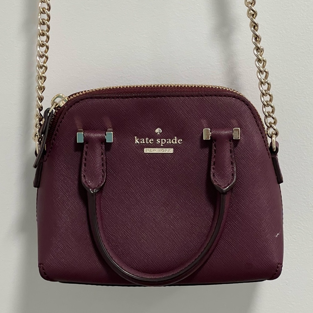 Kate Spade Crossbody Bag | Red Leather OS